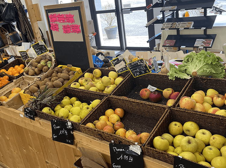 Épicerie fromagerie à Écouves