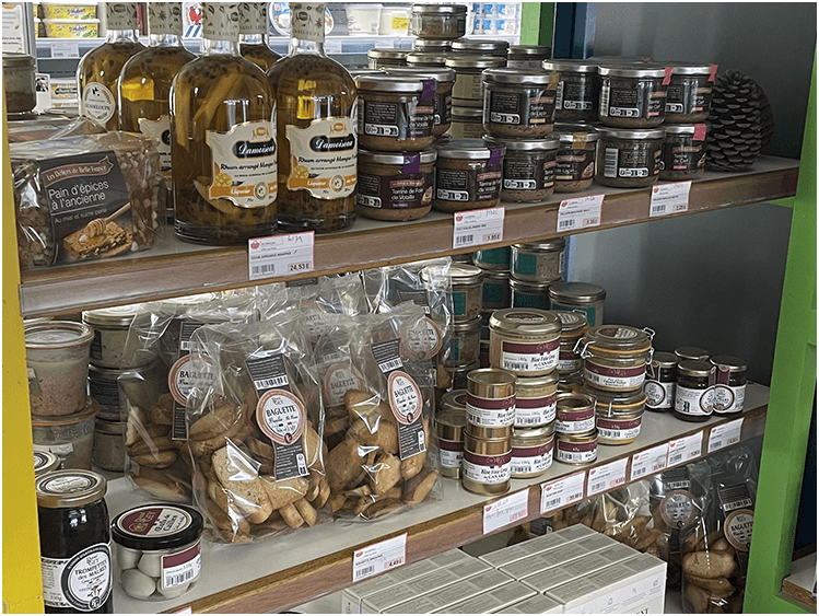 Épicerie fromagerie à Écouves